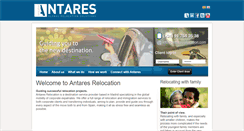 Desktop Screenshot of antaresrelocation.com