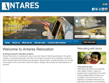 Tablet Screenshot of antaresrelocation.com